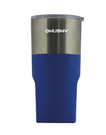 Modrý hrnek termo Husky MICK Thermo Mug 500 - objem 0,5 l