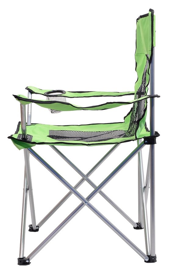 Zelená skladací židle Cattara NET