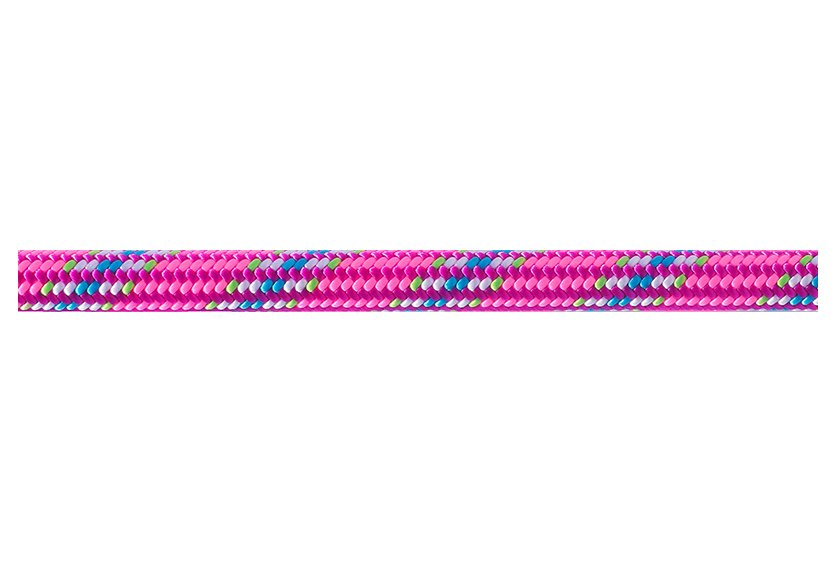 Růžové lano Beal Ice Line Unicore - délka 60 m a tloušťka 8,1 mm