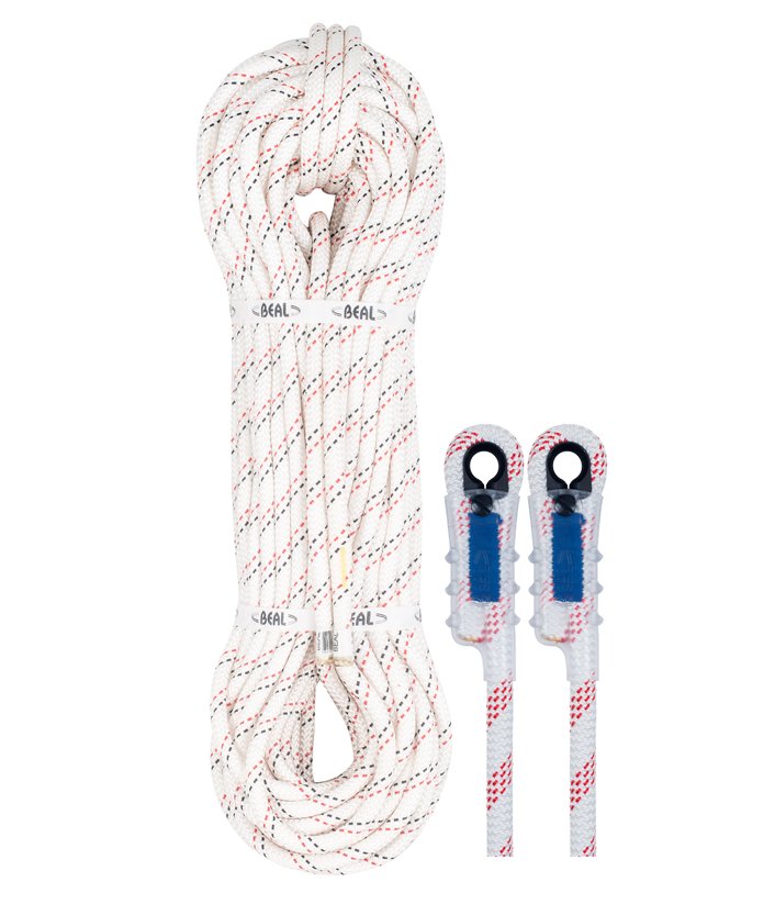 Bílé lano statické Beal Industrie - délka 60 m a tloušťka 11 mm