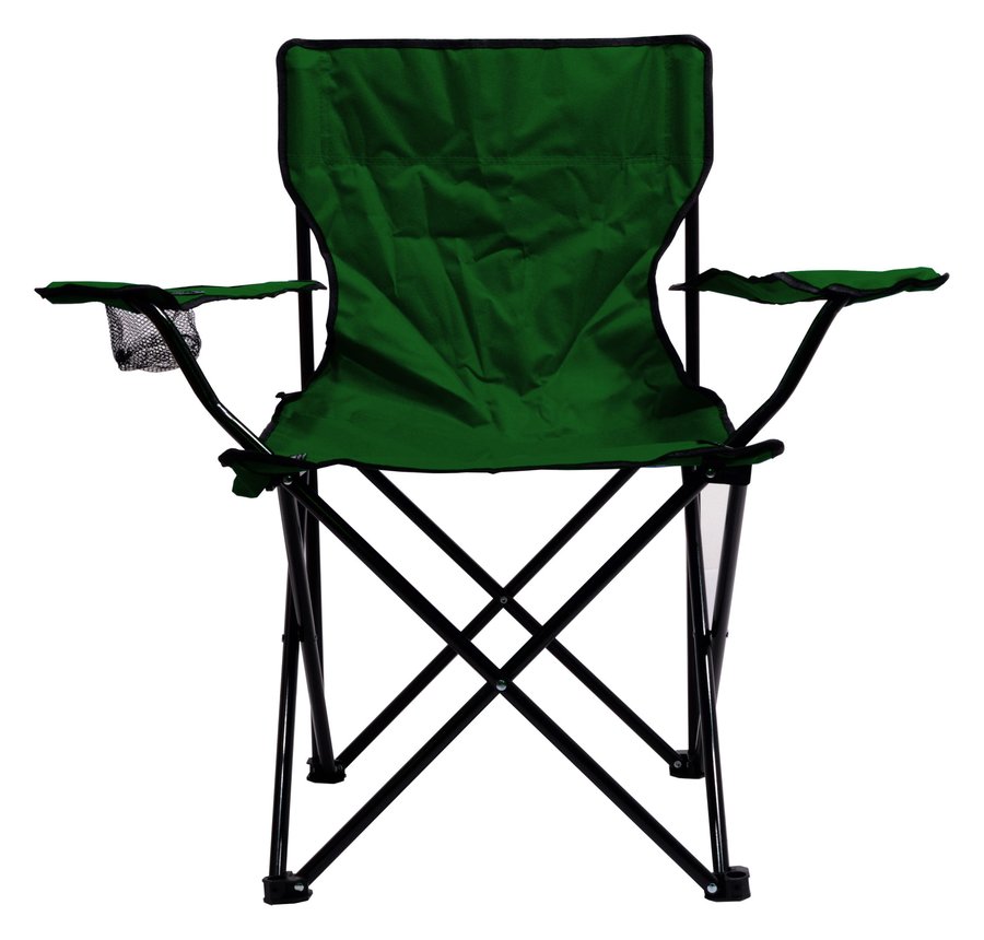 Zelená skladací židle Cattara BARI