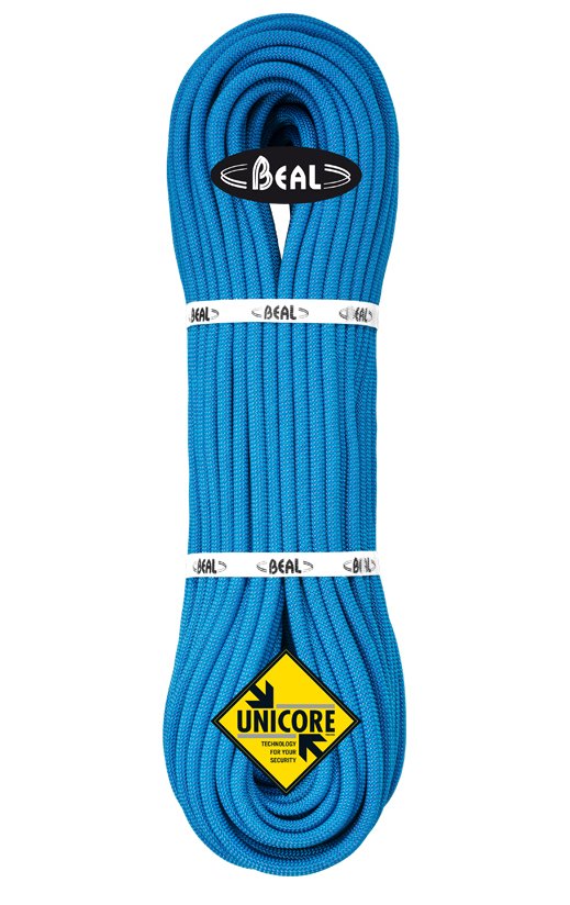 Modré lano Beal Joker Unicore - délka 50 m a tloušťka 9,1 mm