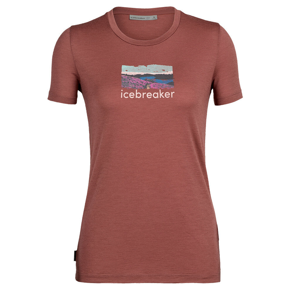 Merino dámské tričko Icebreaker Tech Lite II SS Tee Trailhead - velikost L