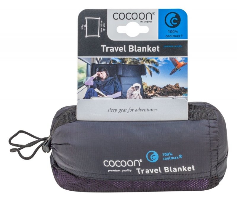 Cestovní deka Cocoon Coolmax eggplant