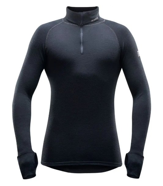 Merino pánské tričko Devold Expedition Man Zip Neck - velikost XL