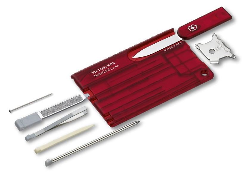Skladací nůž Victorinox SwissCardQuatro
