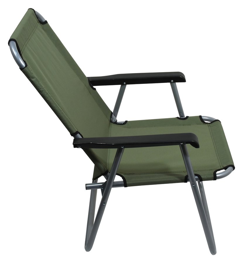 Zelená skladací židle Cattara LYON