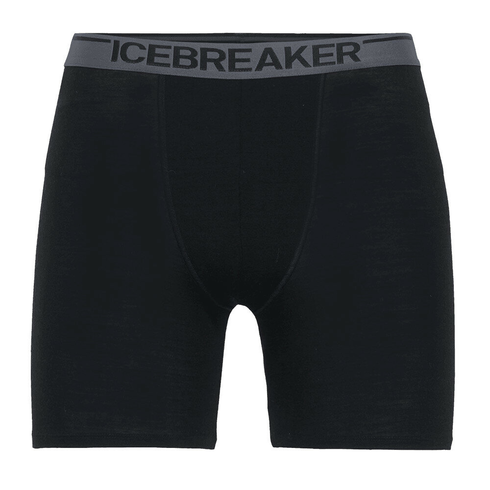 Merino pánské boxerky Icebreaker Anatomica Long Boxers - velikost L