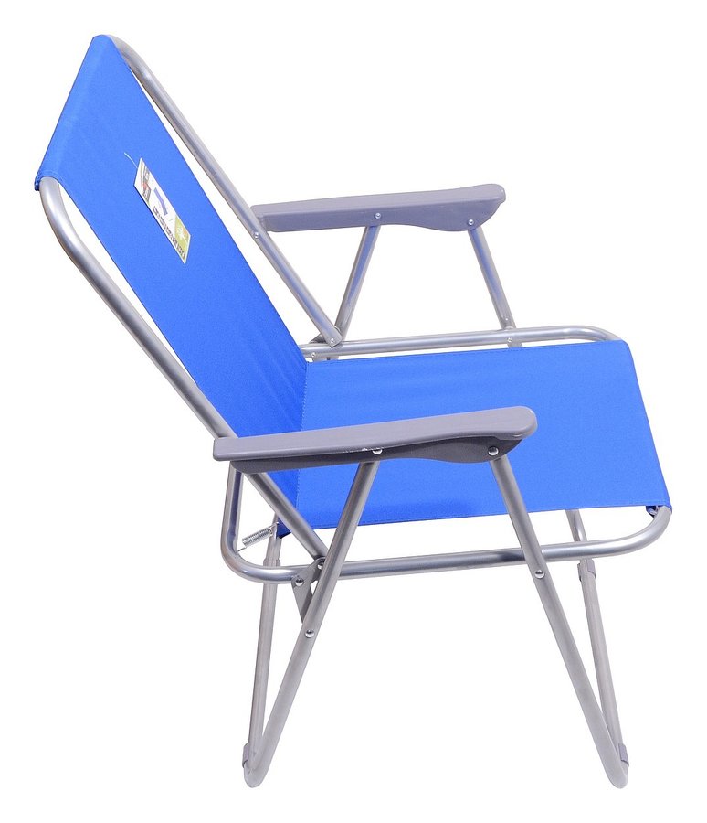Modrá skladací kempingová židle Cattara BERN