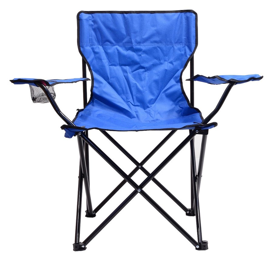 Modrá skladací židle Cattara BARI